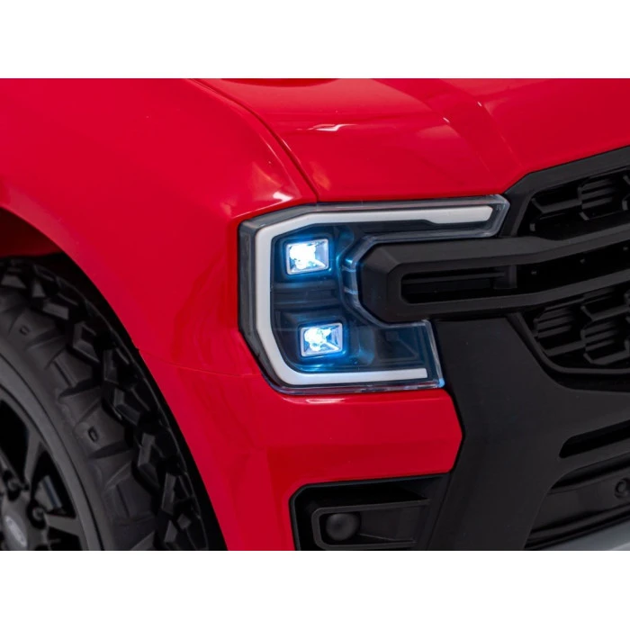Детская аккумуляторная машинка Ford Ranger LIFT Красная