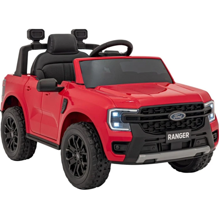 Детская аккумуляторная машинка Ford Ranger LIFT Красная