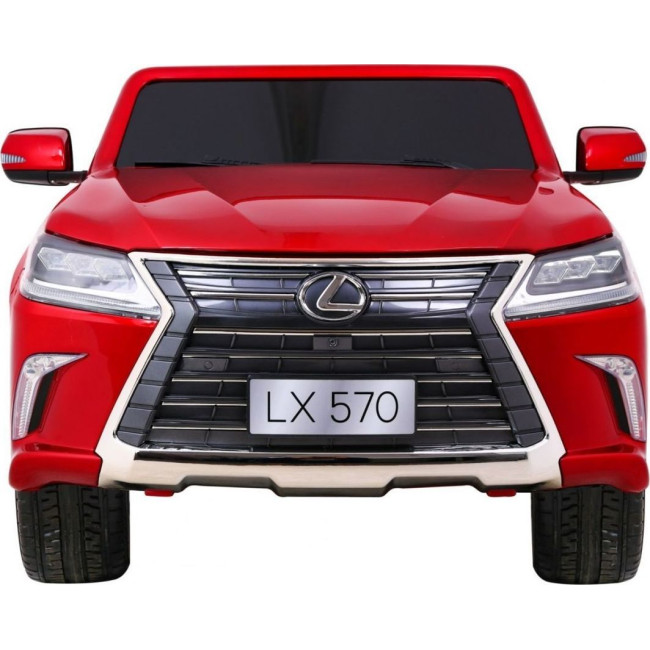 Детская аккумуляторная машинка Lexus LX570 Красная