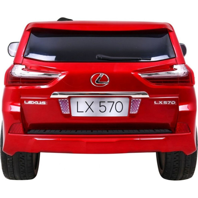 Детская аккумуляторная машинка Lexus LX570 Красная