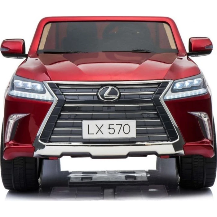 Дитяча акумуляторна машинка Lexus LX570 Червона