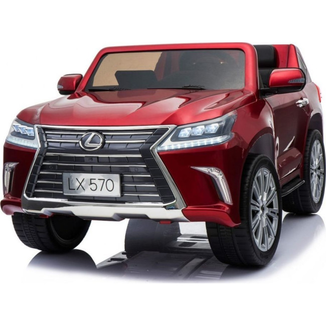 Детская аккумуляторная машинка Lexus LX570 Красная