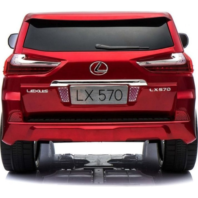 Детская аккумуляторная машинка Lexus LX570 Красная
