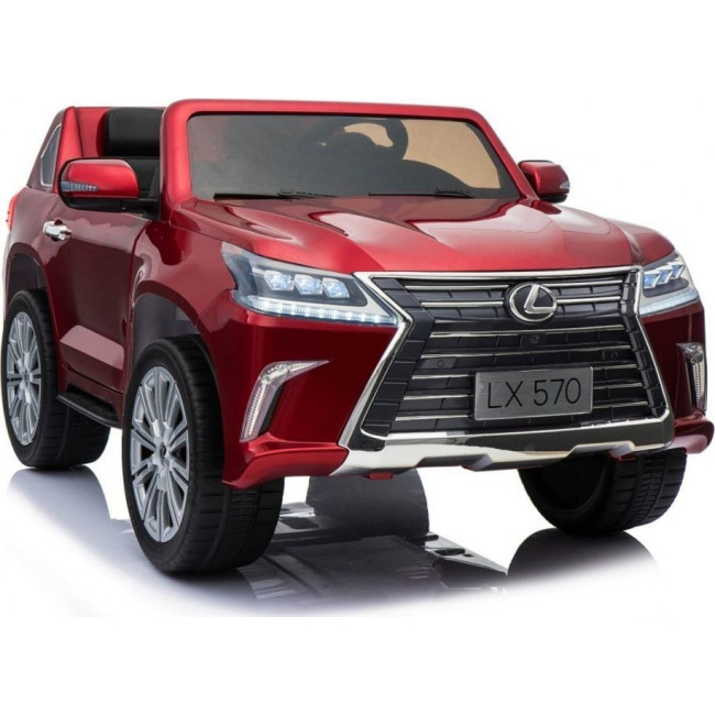 Детская аккумуляторная машинка Lexus LX570 Красная
