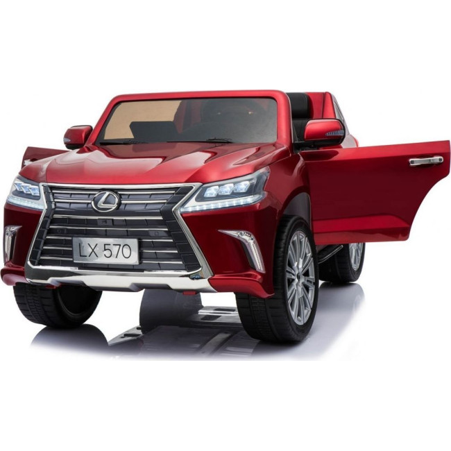 Детская аккумуляторная машинка Lexus LX570 Красная