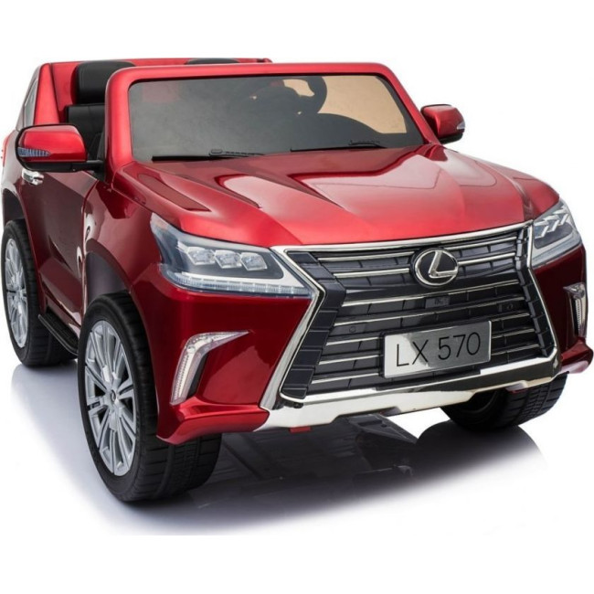 Детская аккумуляторная машинка Lexus LX570 Красная