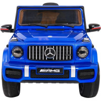 Детская аккумуляторная машинка Mercedes AMG G63 Синяя