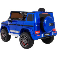 Детская аккумуляторная машинка Mercedes AMG G63 Синяя