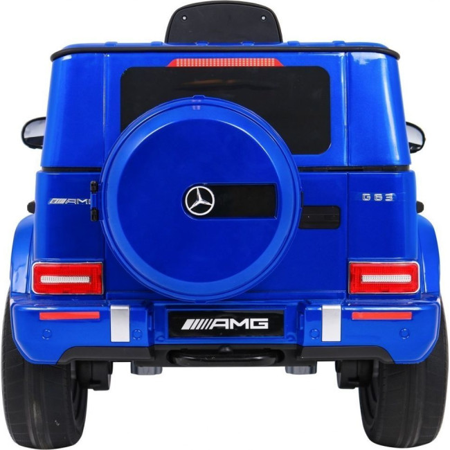 Детская аккумуляторная машинка Mercedes AMG G63 Синяя