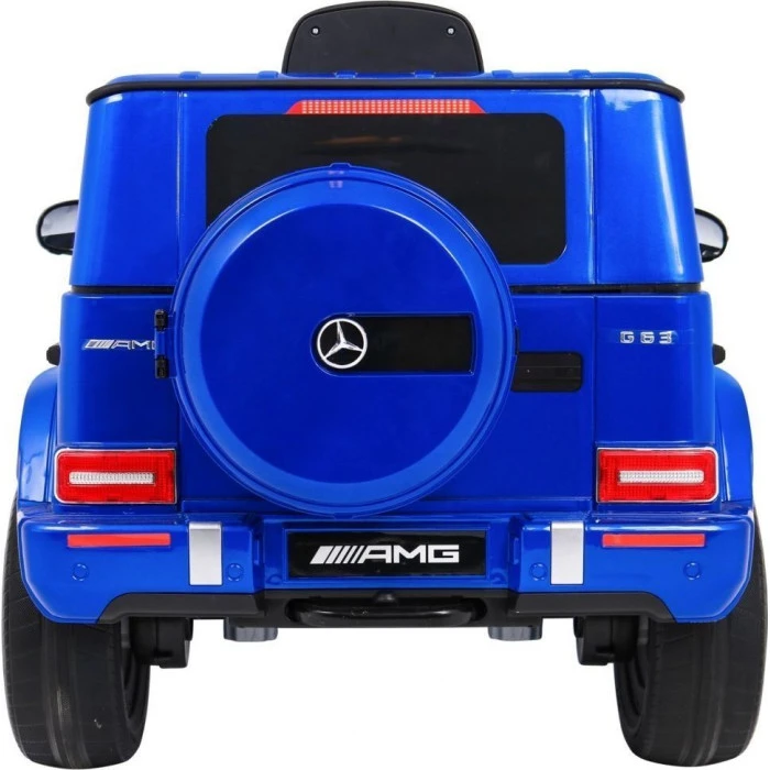 Дитяча акумуляторна машинка Mercedes AMG G63 Синя