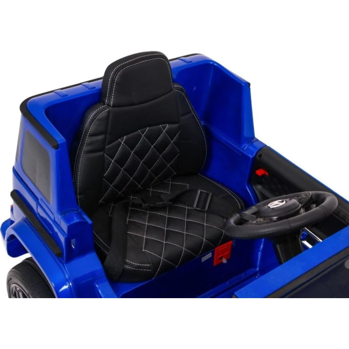 Дитяча акумуляторна машинка Mercedes AMG G63 Синя