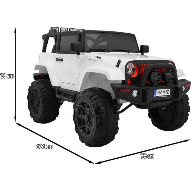Детская аккумуляторная машинка All Terrain Белая