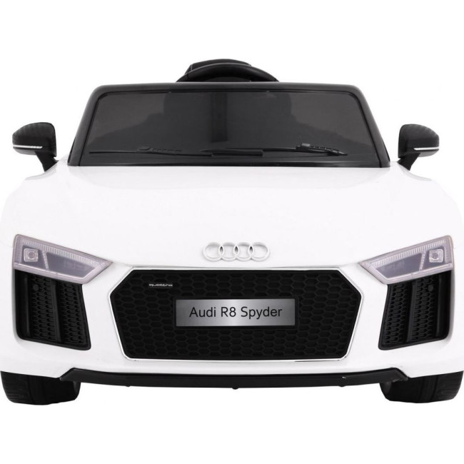 Детская аккумуляторная машинка Audi R8 Spyder Белая