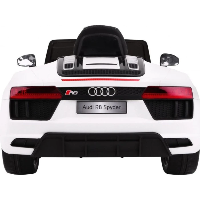 Детская аккумуляторная машинка Audi R8 Spyder Белая