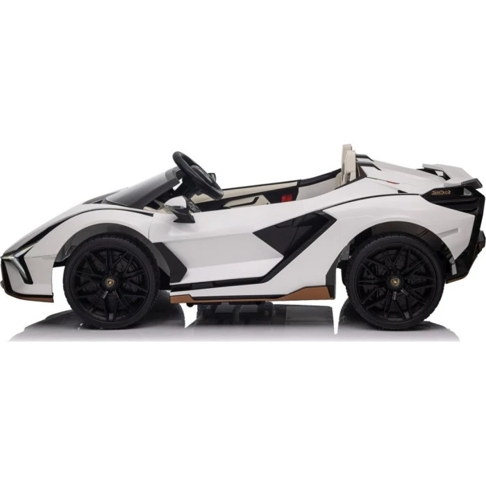 Детская аккумуляторная машинка Lamborghini SIAN Белая