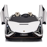 Детская аккумуляторная машинка Lamborghini SIAN Белая