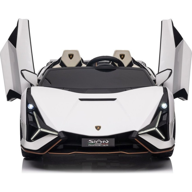 Детская аккумуляторная машинка Lamborghini SIAN Белая