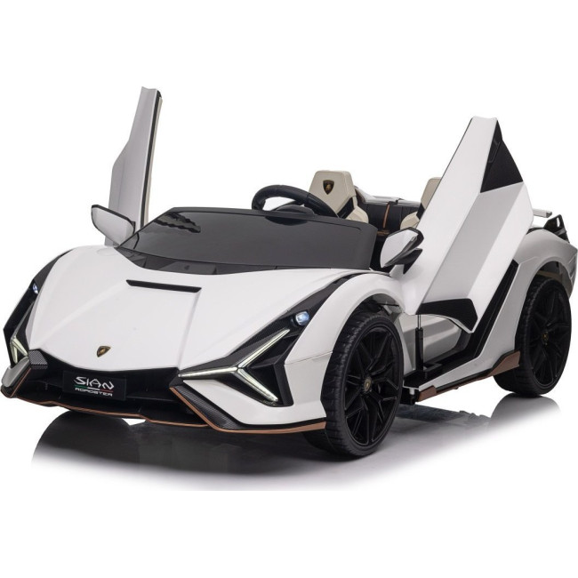 Детская аккумуляторная машинка Lamborghini SIAN Белая