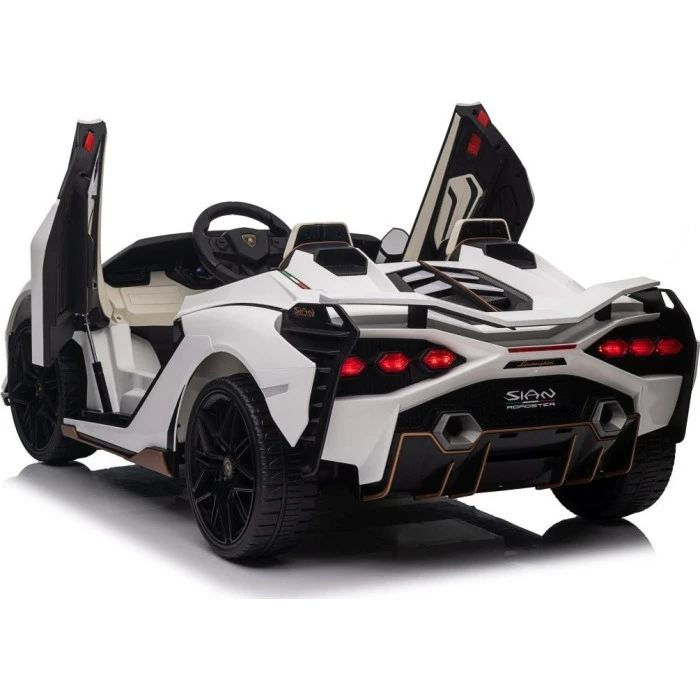 Детская аккумуляторная машинка Lamborghini SIAN Белая