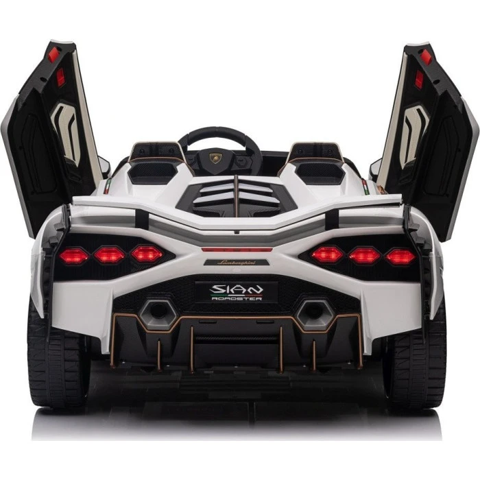 Детская аккумуляторная машинка Lamborghini SIAN Белая