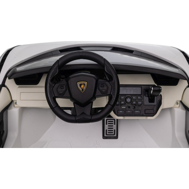 Детская аккумуляторная машинка Lamborghini SIAN Белая