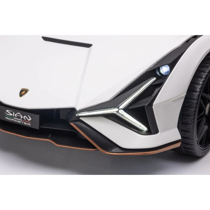Детская аккумуляторная машинка Lamborghini SIAN Белая