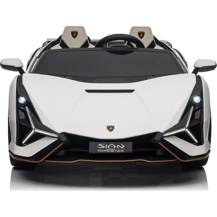 Детская аккумуляторная машинка Lamborghini SIAN Белая
