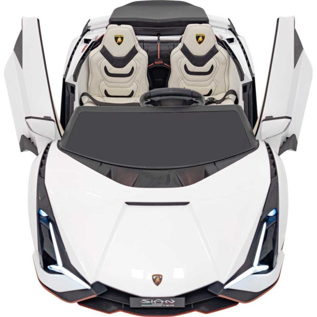 Детская аккумуляторная машинка Lamborghini SIAN Белая
