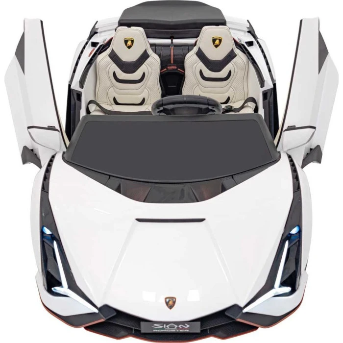 Детская аккумуляторная машинка Lamborghini SIAN Белая