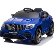 Дитяча акумуляторна машинка Mercedes Benz GLC63S Синя