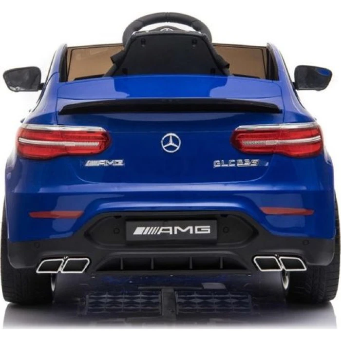 Детская аккумуляторная машинка Mercedes Benz GLC63S Синяя