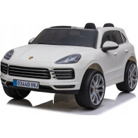 Дитяча акумуляторна машинка Porsche Cayenne S Біла