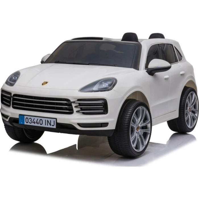 Дитяча акумуляторна машинка Porsche Cayenne S Біла