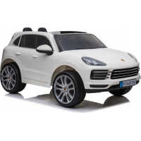 Дитяча акумуляторна машинка Porsche Cayenne S Біла