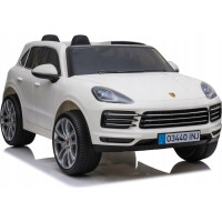 Дитяча акумуляторна машинка Porsche Cayenne S Біла