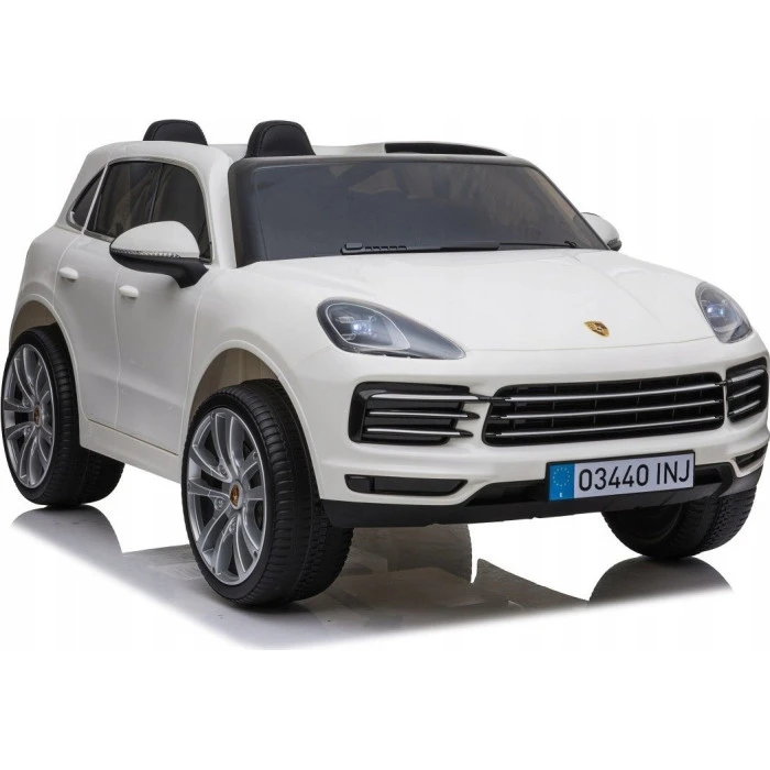 Дитяча акумуляторна машинка Porsche Cayenne S Біла