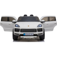 Детская аккумуляторная машинка Porsche Cayenne S Белая