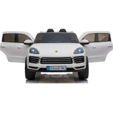Дитяча акумуляторна машинка Porsche Cayenne S Біла