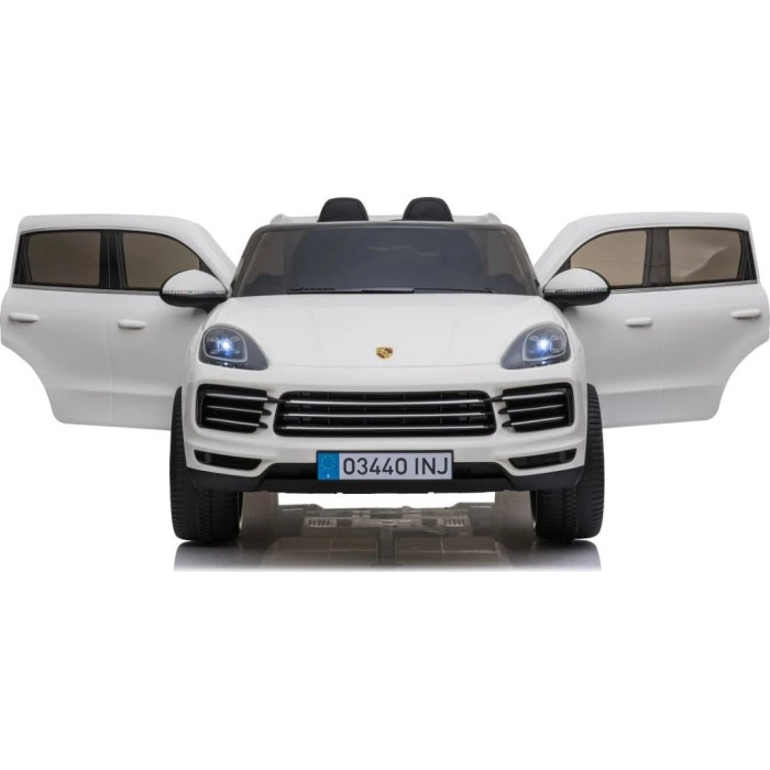 Дитяча акумуляторна машинка Porsche Cayenne S Біла