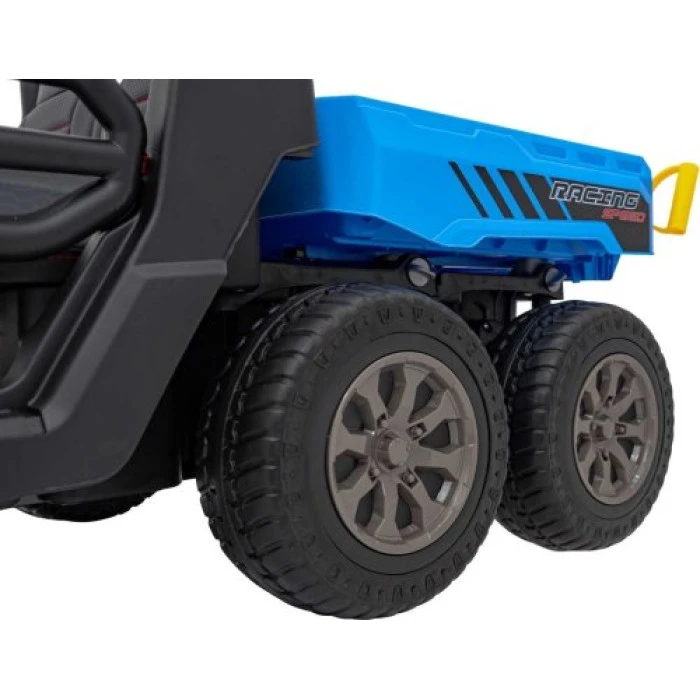 Дитяча акумуляторна машинка фермерська Speed 900 Синя