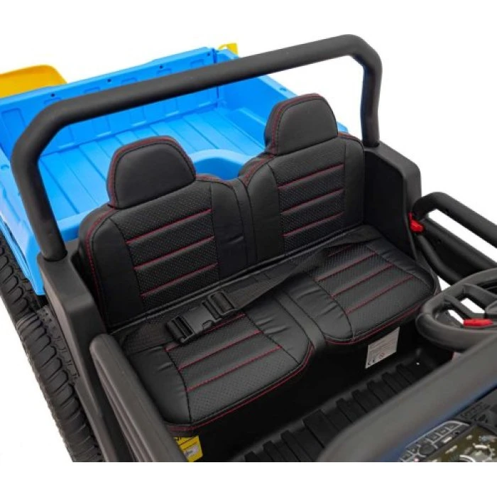 Дитяча акумуляторна машинка фермерська Speed 900 Синя