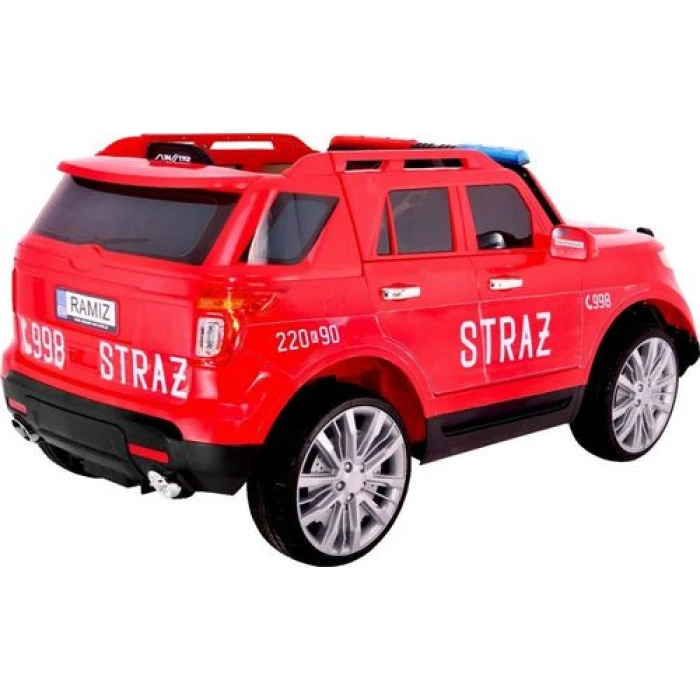 Дитяча акумуляторна машинка Пожежна