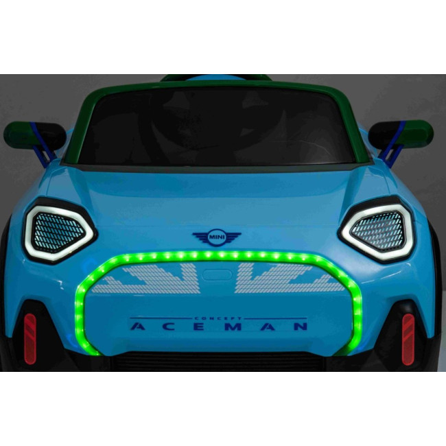 Детская аккумуляторная машинка Mini Concept Aceman Голубая