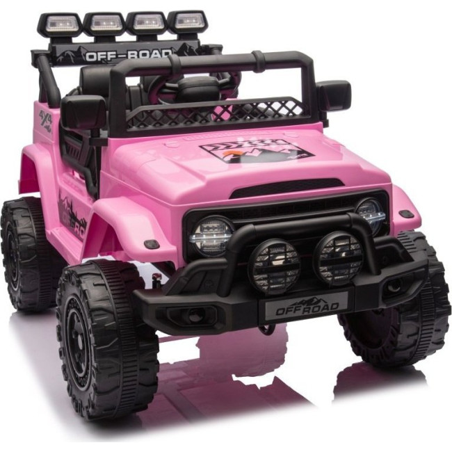 Детский аккумуляторный внедорожник Off-Road CLIMBER Розовый