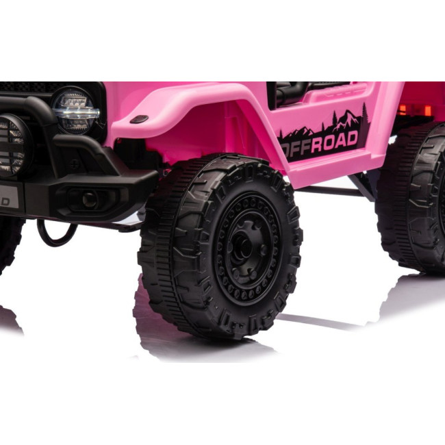 Детский аккумуляторный внедорожник Off-Road CLIMBER Розовый