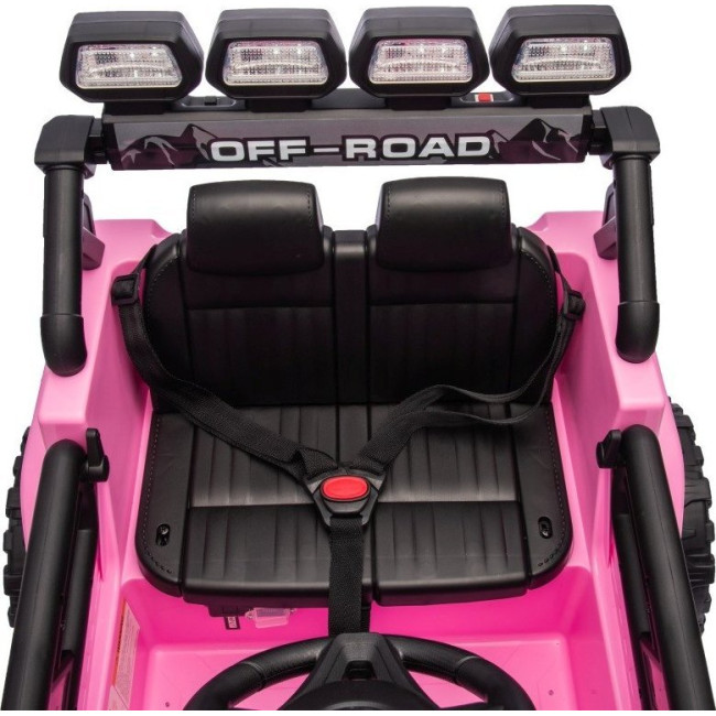 Детский аккумуляторный внедорожник Off-Road CLIMBER Розовый