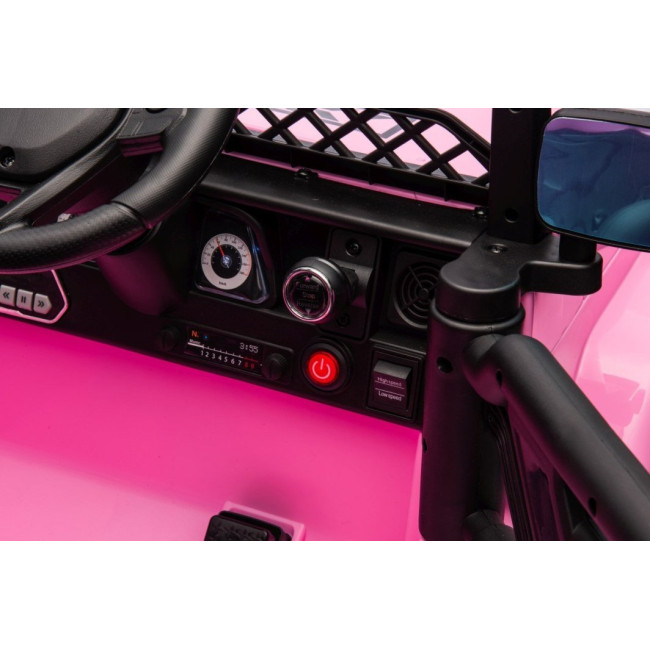 Детский аккумуляторный внедорожник Off-Road CLIMBER Розовый