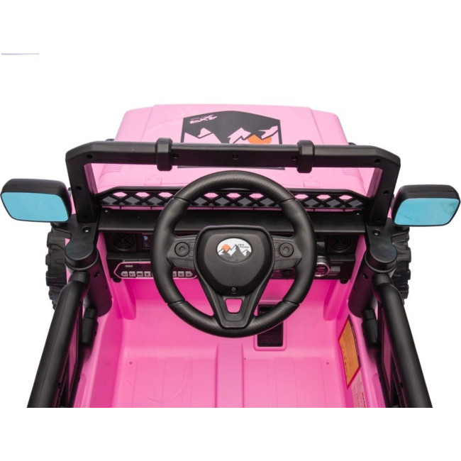 Детский аккумуляторный внедорожник Off-Road CLIMBER Розовый