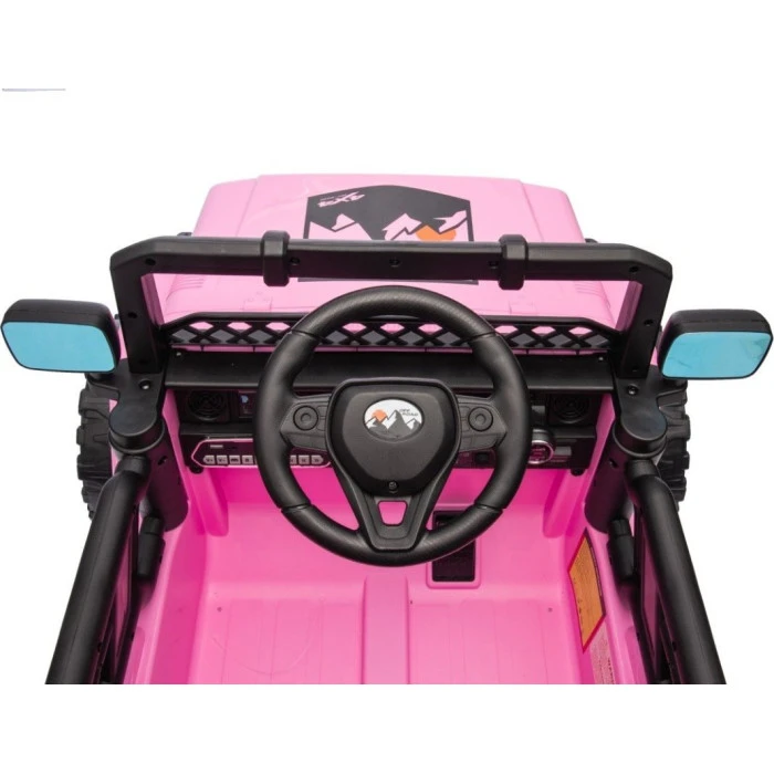 Дитячий акумуляторний позашляховик Off-Road CLIMBER Рожевий