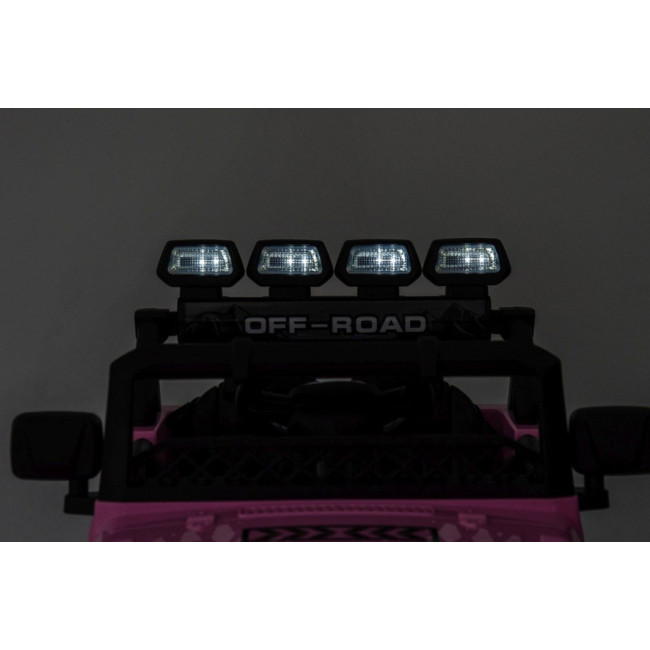 Детский аккумуляторный внедорожник Off-Road CLIMBER Розовый